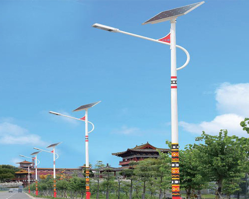 成县民族特色路灯